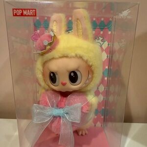 Labubu Let’s Checkmake Series plush pendant